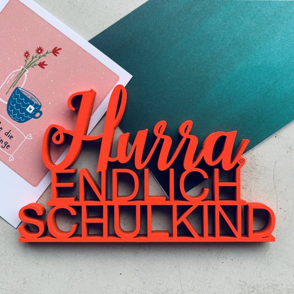 Hurra, endlich Schulkind