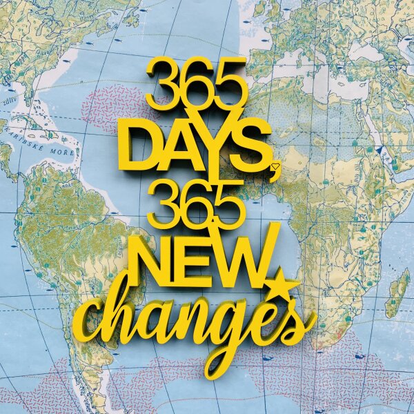 365 days, 365 changes