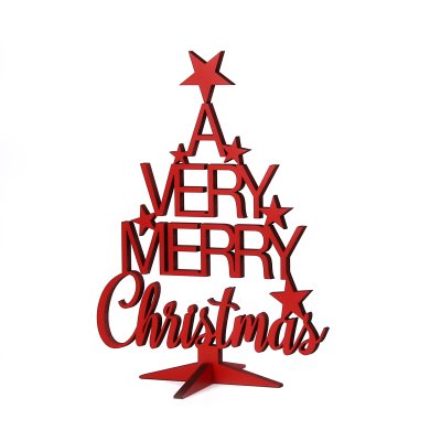 A very merry Christmas - Aufsteller
