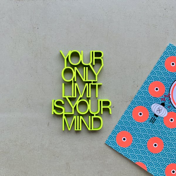 Your only limit is your mind