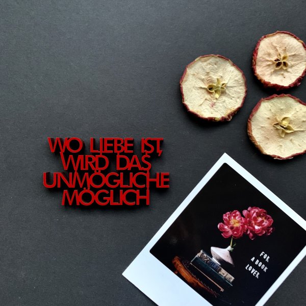 Wo Liebe ist, wird das unmögliche möglich