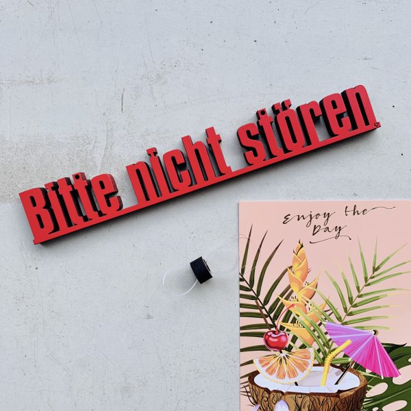 Bitte nicht stören