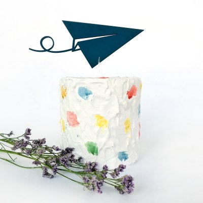 Caketopper Paper plane