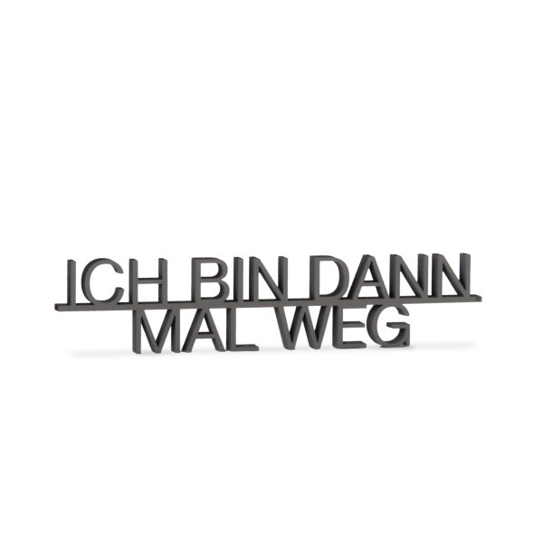 Ich bin dann mal weg