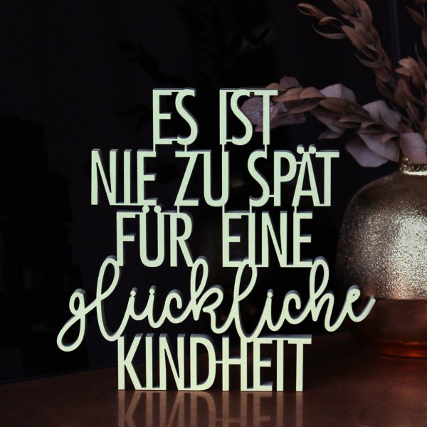 Es ist nie zu spät für eine glückliche Kindheit