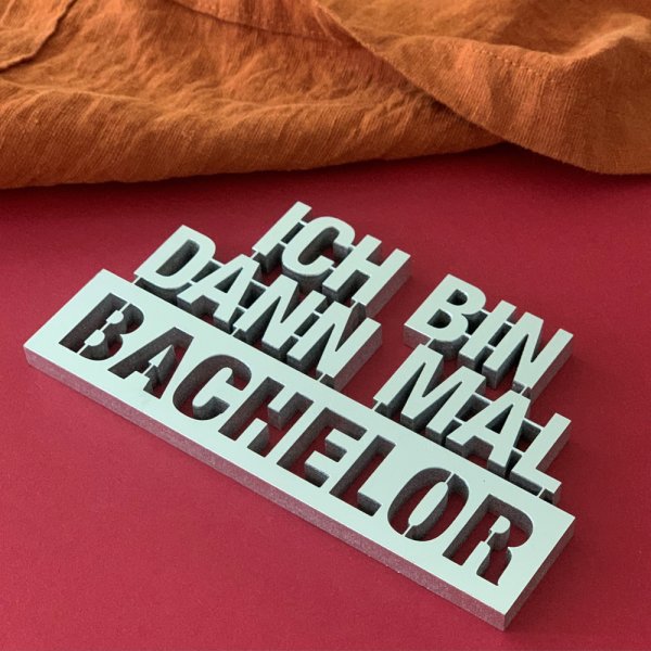 Ich bin dann mal Bachelor