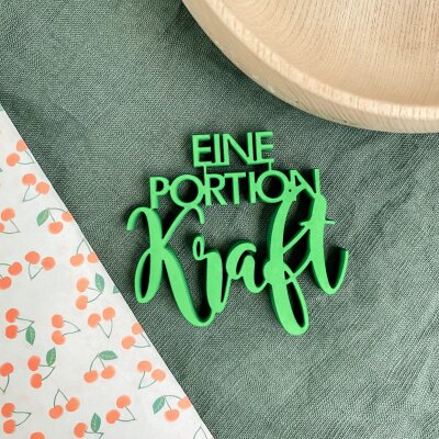 Eine Portion Kraft