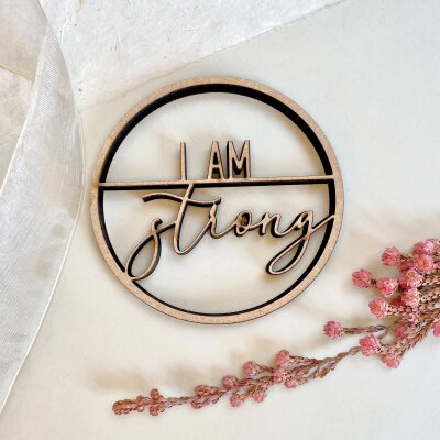 I am strong im Kreis