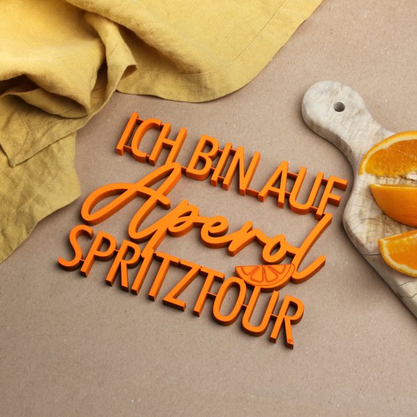 Ich bin auf Aperol Spritztour