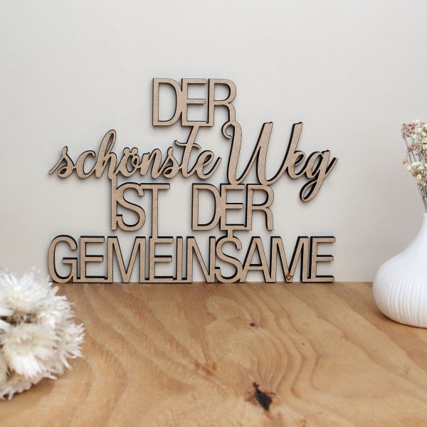 Der schönste Weg ist der gemeinsame