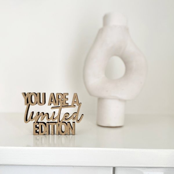 you are a limited edition