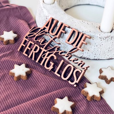 Auf die Plätzchen, fertig, los!