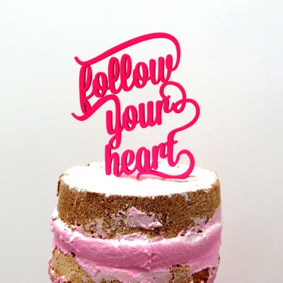 Tortendeko follow your heart