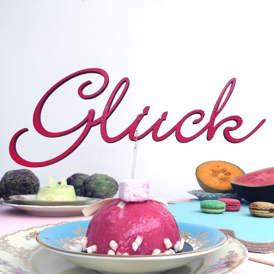 cake toppper Glück