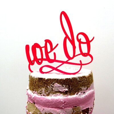 cake toppper we do