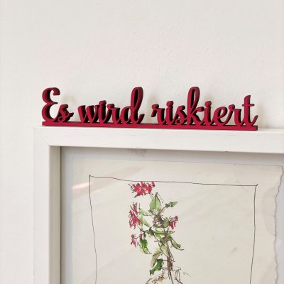Es wird riskiert