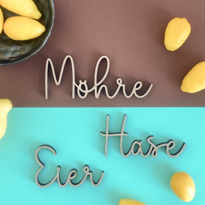 Möhre, Hase, Eier