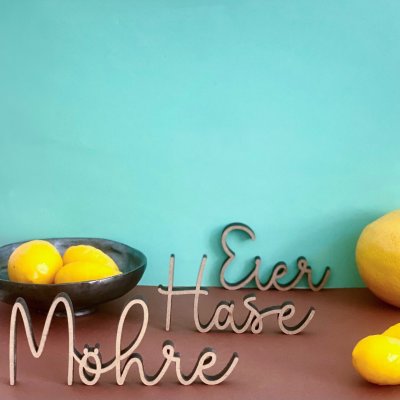 Möhre, Hase, Eier