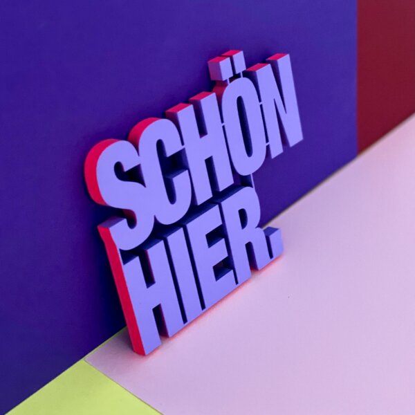 Schön hier