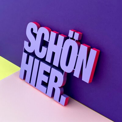 Schön hier