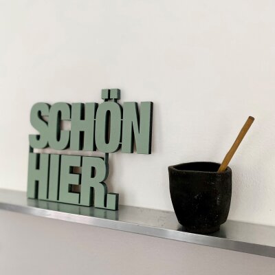 Schön hier