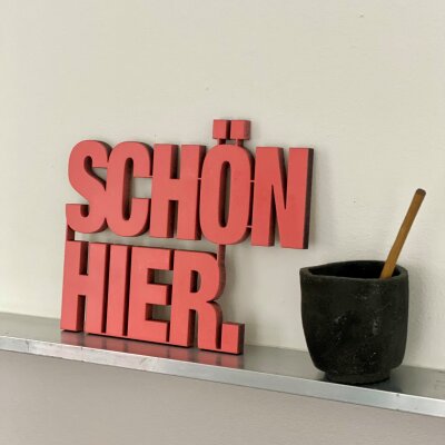 Schön hier