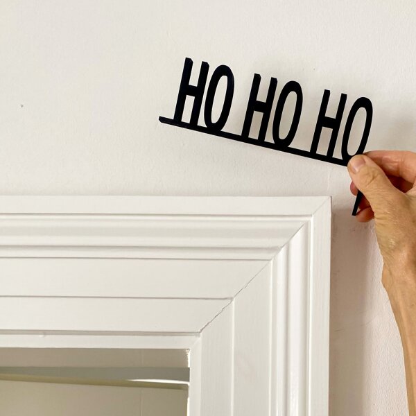 Türrahmen Deko für Weihnachtswörter