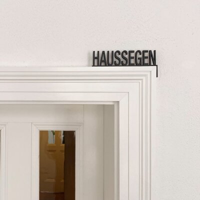 Türrahmen Deko HAUSSEGEN
