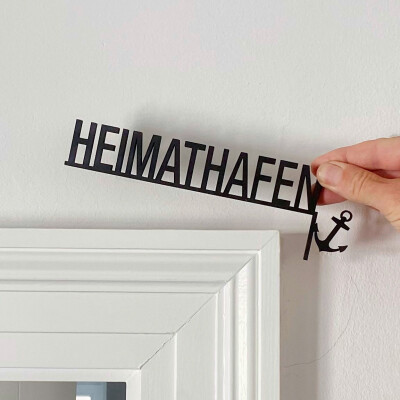 Türrahmen Deko Heimathafen