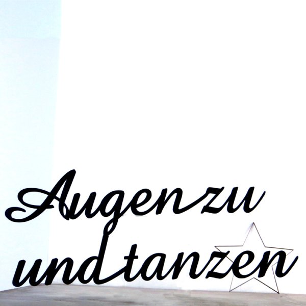 Augen zu und tanzen