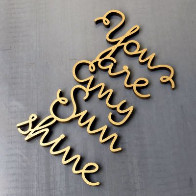 You are my Sun shine