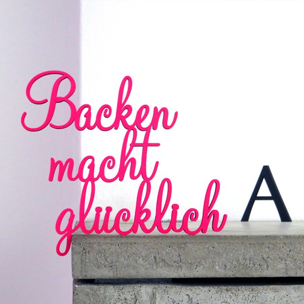 Backen macht glücklich