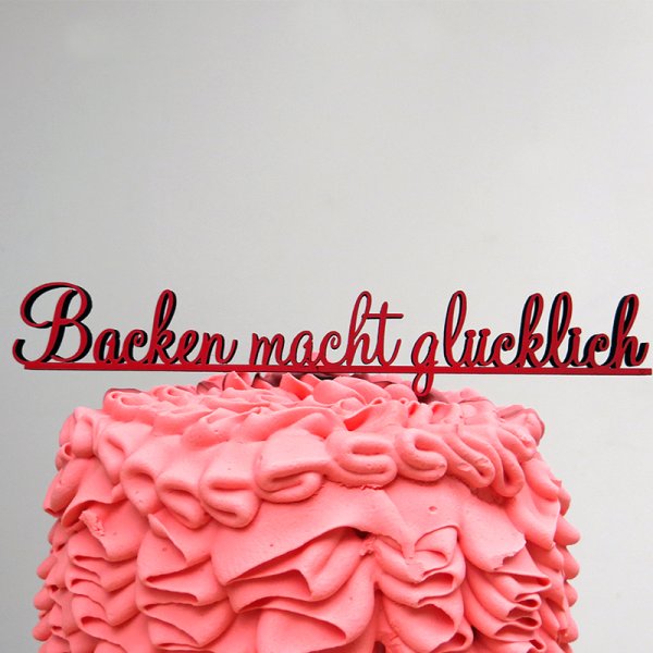 Backen macht glücklich