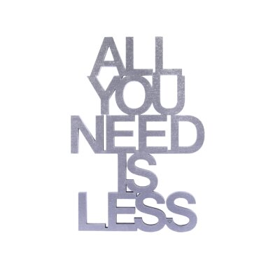 all you need is less - petit