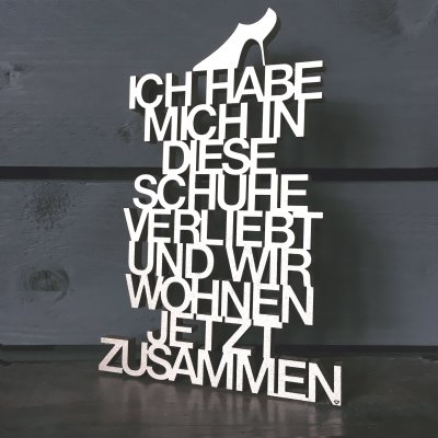 Ich habe mich in diese Schuhe verliebt. 1Schuh