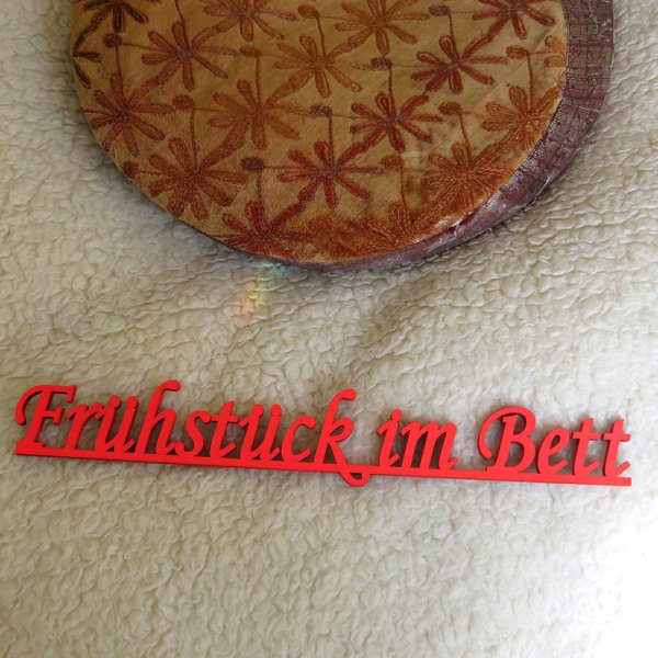 Frühstück im Bett