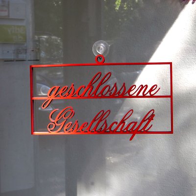geschlossene Gesellschaft