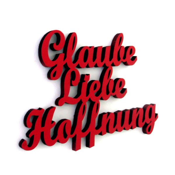 Glaube Liebe Hoffnung