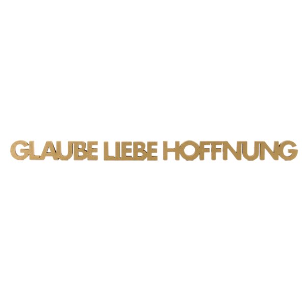 Glaube Liebe Hoffnung