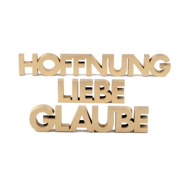 Glaube Liebe Hoffnung