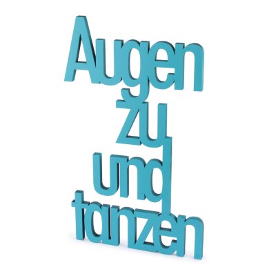 Augen zu und tanzen
