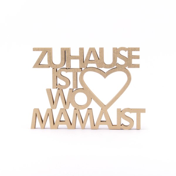 Zuhause ist wo Mama ist