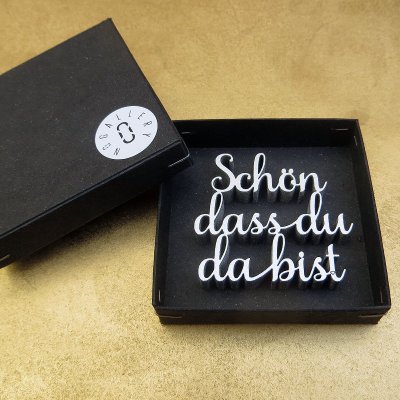 Schön dass du da bist