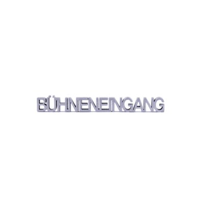 Bühneneingang