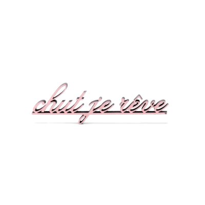 chut je reve Psst, ich träume.