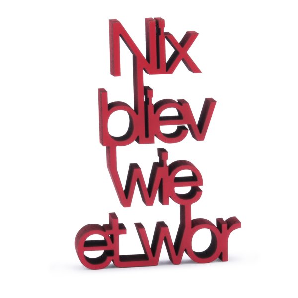 Nix bliev wie et wor