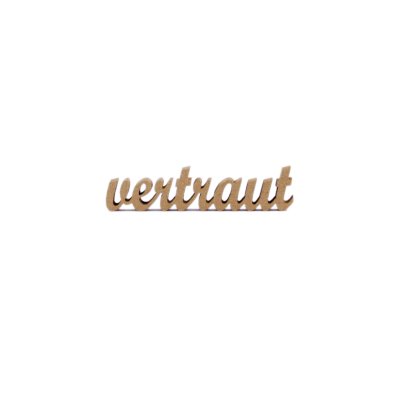 vertraut