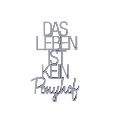 Das Leben ist kein Ponyhof