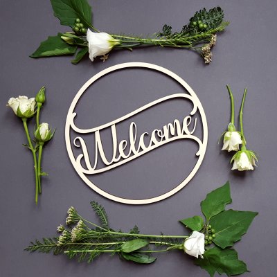 Kranz "Welcome"