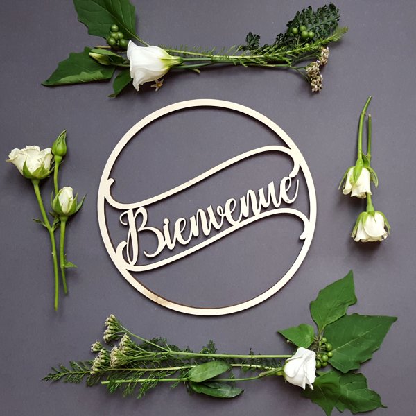 Kranz "Bienvenue"